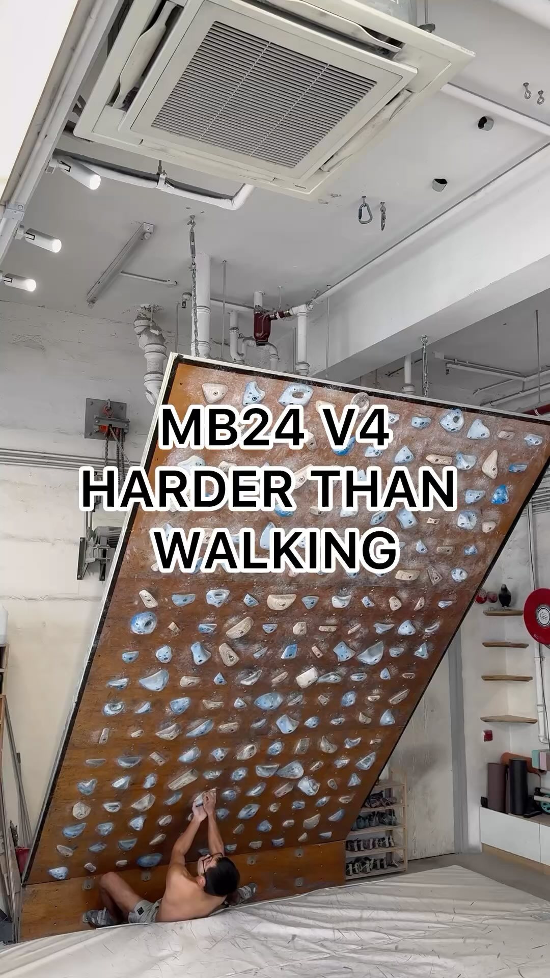 Harder than walking, 6B+/V4