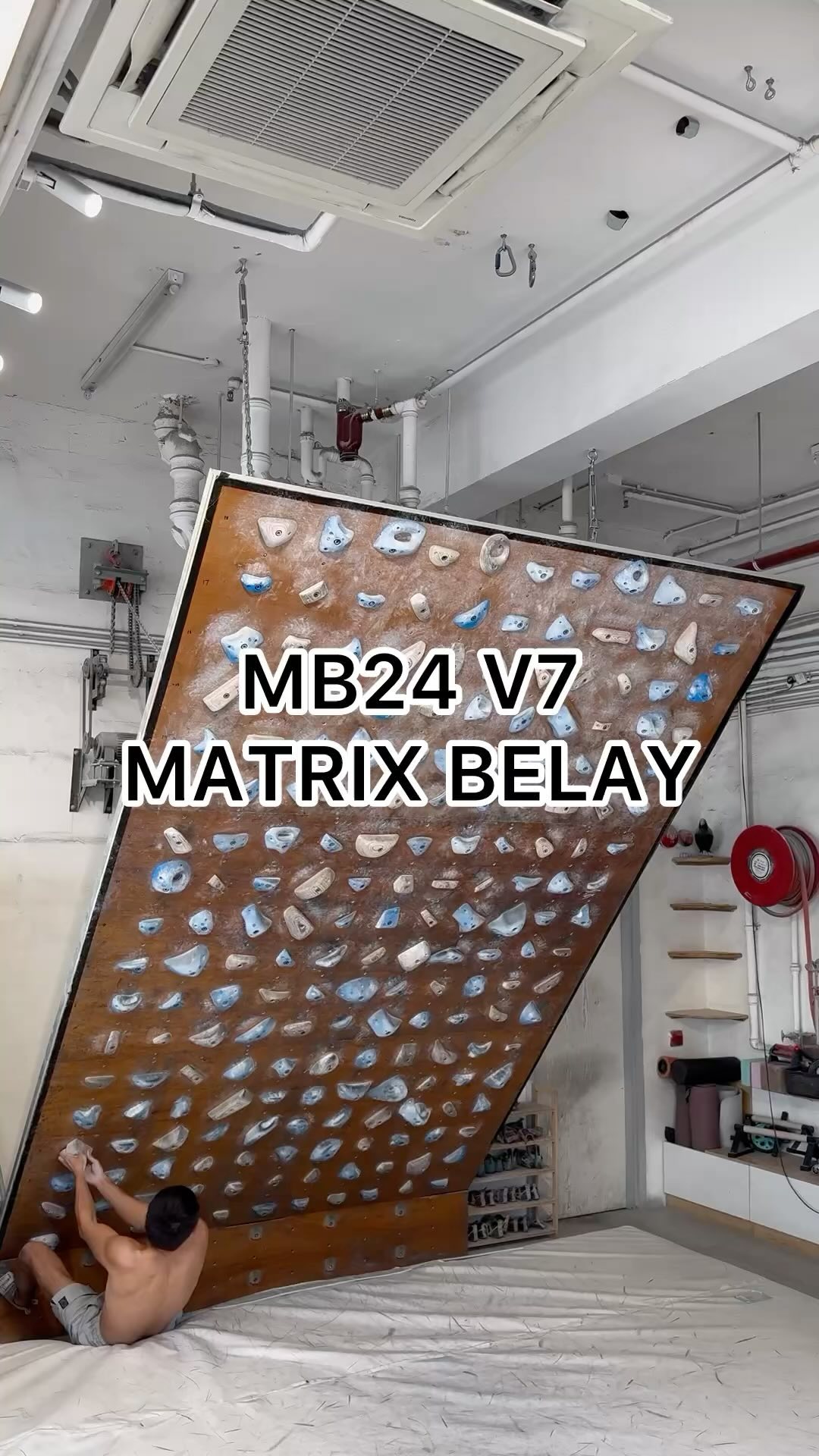 Matrix Belay, 7A+/V7