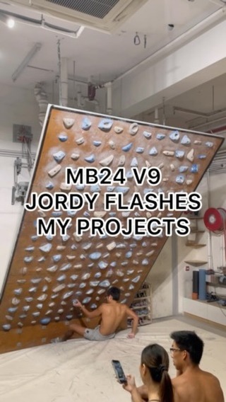 Jordy flashes my projects, 7C/V9 benchmark