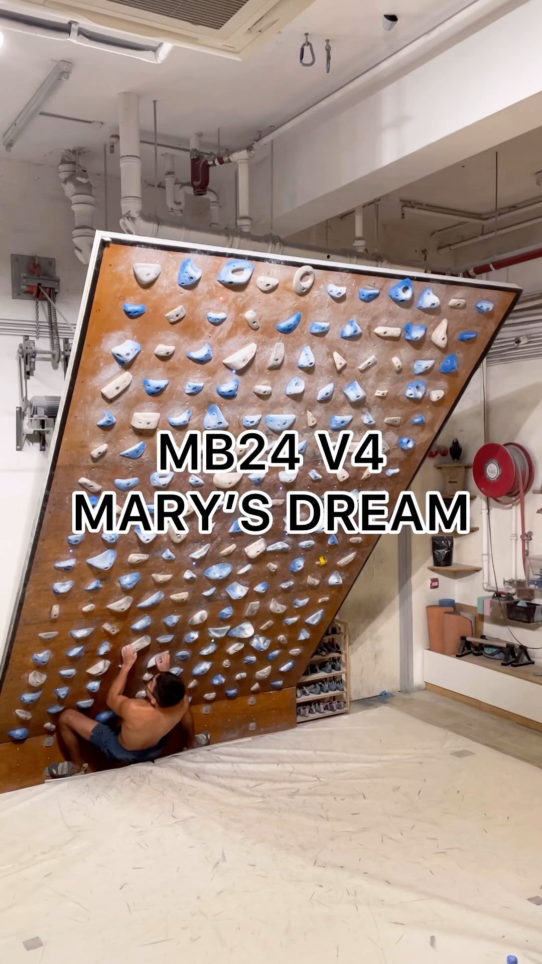 Mary’s Dream, 6B+/V4 benchmark