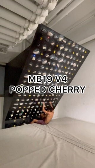 POPPED CHERRY, 6B/V4 benchmark