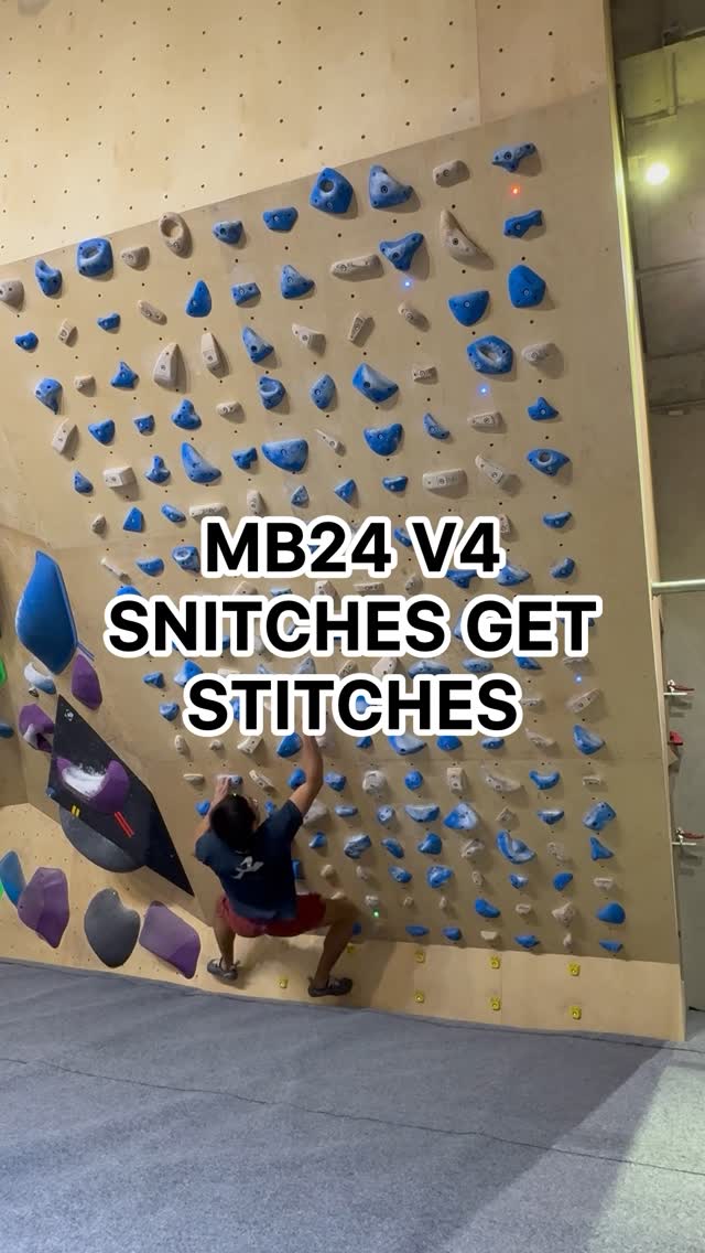 Snitches Get Stitches, 6B+/V4