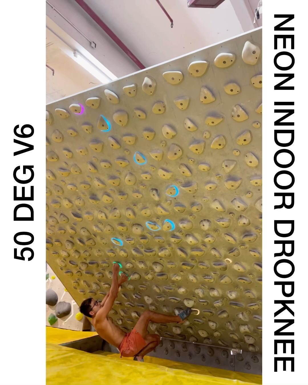 “Neon Indoor Dropknee