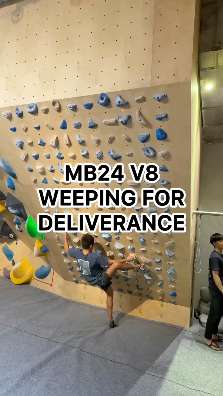 weeping for deliverance, 7B+/V8